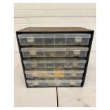 Hardware Fastener Assortment in Organizer Bins