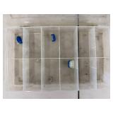 Hardware Organizer Cabinet With Assorted Electrical Terminals & Screws
