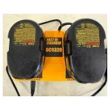 Battery Charger - DeWalt DC9320 With 2 Batteries