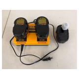 Battery Charger - DeWalt DC9320 With 2 Batteries