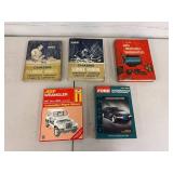 VTG Automotive Repair Manuals - Chevrolet, Jeep & Ford Mixed Lot