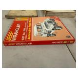VTG Automotive Repair Manuals - Chevrolet, Jeep & Ford Mixed Lot