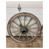 Antique Wagon Wheels (Lot of 2)