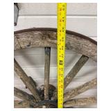 Antique Wagon Wheels (Lot of 2)
