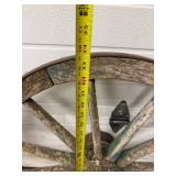 Antique Wagon Wheels (Lot of 2)