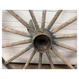 Antique Wagon Wheels (Lot of 2)