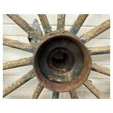 Antique Wagon Wheels (Lot of 2)