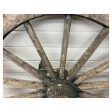 Antique Wagon Wheels (Lot of 2)