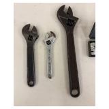 Hand Tools Mixed Lot - Craftsman Wrenches, Locking Pliers & Socket Sets