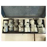 Hand Tools Mixed Lot - Craftsman Wrenches, Locking Pliers & Socket Sets