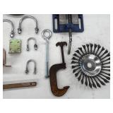 Shop Clamps & Hardware Mixed Lot