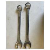 Combination Wrenches - Pittsburgh 1-7/8 in & 2 in (Lot of 2)