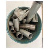 Metal Pipe & Tubing Mixed Lot - Assorted Steel Elbows & Cutoffs