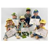 John Deere Collector Dolls (Lot of 6)
