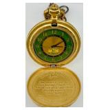 John Deere Reserve Pocket Watch With Display Stand & Chain with Certificate