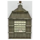 John Deere Perpetual Calendar with Plates Collection Wall Display