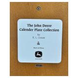 John Deere Perpetual Calendar with Plates Collection Wall Display