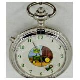 John Deere Collectible Knife & Pocket Watch with Chain