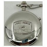 John Deere Collectible Knife & Pocket Watch with Chain