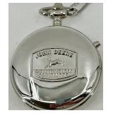 John Deere Collectible Knife & Pocket Watch with Chain