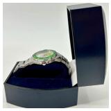 John Deere Quartz Stainless Steel Watch in Original Box