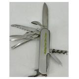 John Deere Model B Pocket Knife With Sheath & Certificate
