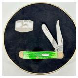 John Deere Case XX Pocket Knife in Tin