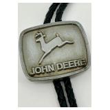 John Deere Belt Buckle, Bolo Tie & Picture Frame Mixed Lot