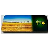 Decorative Folding Pocket Knife & Belt Buckle Set in Tin Case