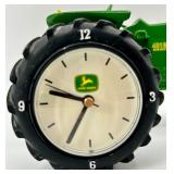 John Deere Model D Tractor Clock Display With Frame