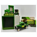 John Deere Ertl Die-Cast Banks & Trucks Mixed Lot