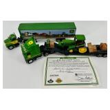 John Deere 8310T Tractor & Mack Semi-Trailer Collector Set
