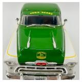 John Deere 1955 Chevy Pickup Truck Die-Cast Model 11 in With COA
