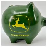 John Deere & Mary Moo Moos Mixed Lot Plush, Lunch Boxes & Piggy Bank