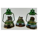 John Deere Memories Illuminated Lantern Collection (Lot of 3)