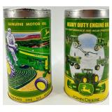 John Deere Motor Oil Tin Banks