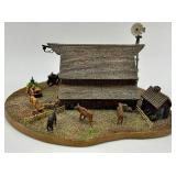 Danbury Mint John Deere Prairie Barn & Pasture Farms Mixed Lot
