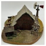 Danbury Mint John Deere Prairie Barn & Pasture Farms Mixed Lot