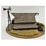 Danbury Mint John Deere Prairie Barn & Pasture Farms Mixed Lot