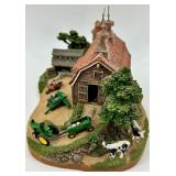 Danbury Mint John Deere Prairie Barn & Pasture Farms Mixed Lot