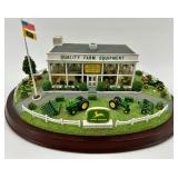 John Deere Dealership Circa 1958 Danbury Mint Sculpture With Certificate