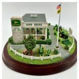 John Deere Dealership Circa 1958 Danbury Mint Sculpture With Certificate