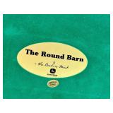 The Danbury Mint Round Barn Sculpture Set D8955 & Small Barn with Tractor