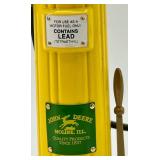 Pair of Vintage John Deere Wayne Gas Pump Replica Gearbox Collectible
