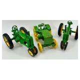 John Deere Model A Toy Tractor Set