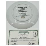 John Deere Collector Plate Set With Tractor Display