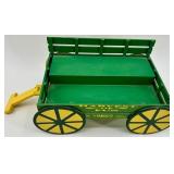 Enesco Mary Moo Moos John Deere Figurines lot of 3 with Display Wagon