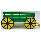 Enesco Mary Moo Moos John Deere Figurines lot of 3 with Display Wagon