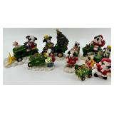 Mary Moo Moos John Deere Holiday Figurines
