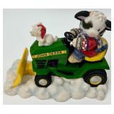 Mary Moo Moos John Deere Holiday Figurines